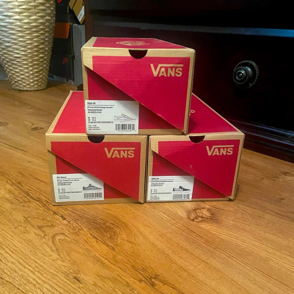 VANS BUNDLE!!!!!!!